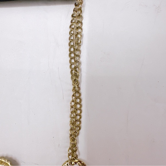 Statement‎ Necklace Lot of 2 Pieces Layered Jewelry Necklace Accessories - Picture 9 of 9